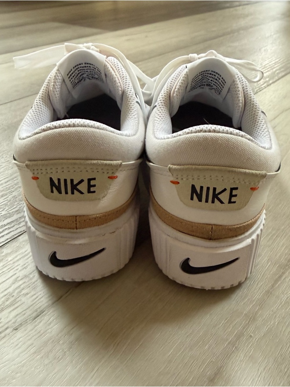 Nike Women’s Court Legacy Platform Sneakers - Picture 3 of 6